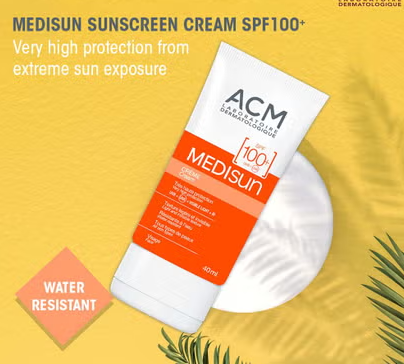 ACM Medisun SPF100 Face Sunscreen Cream For Sun Protection 40ml ACM