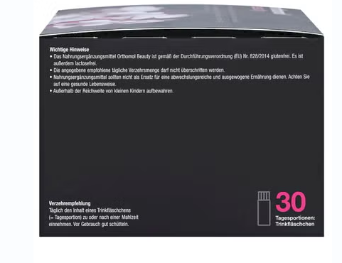 Orthomol Beauty Collagen Vials 20ml, Pack of 30's Orthomol