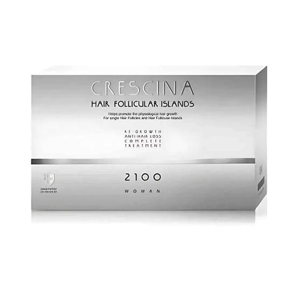 Crescina HFSC Transdermic 2100 Maximum Strength Hair Support Vials for Women (20 Vials)