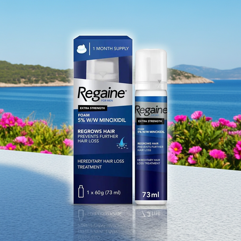 Regaine For Men 5% Extra Strength Topical Hair Regrowth Foam 73ml