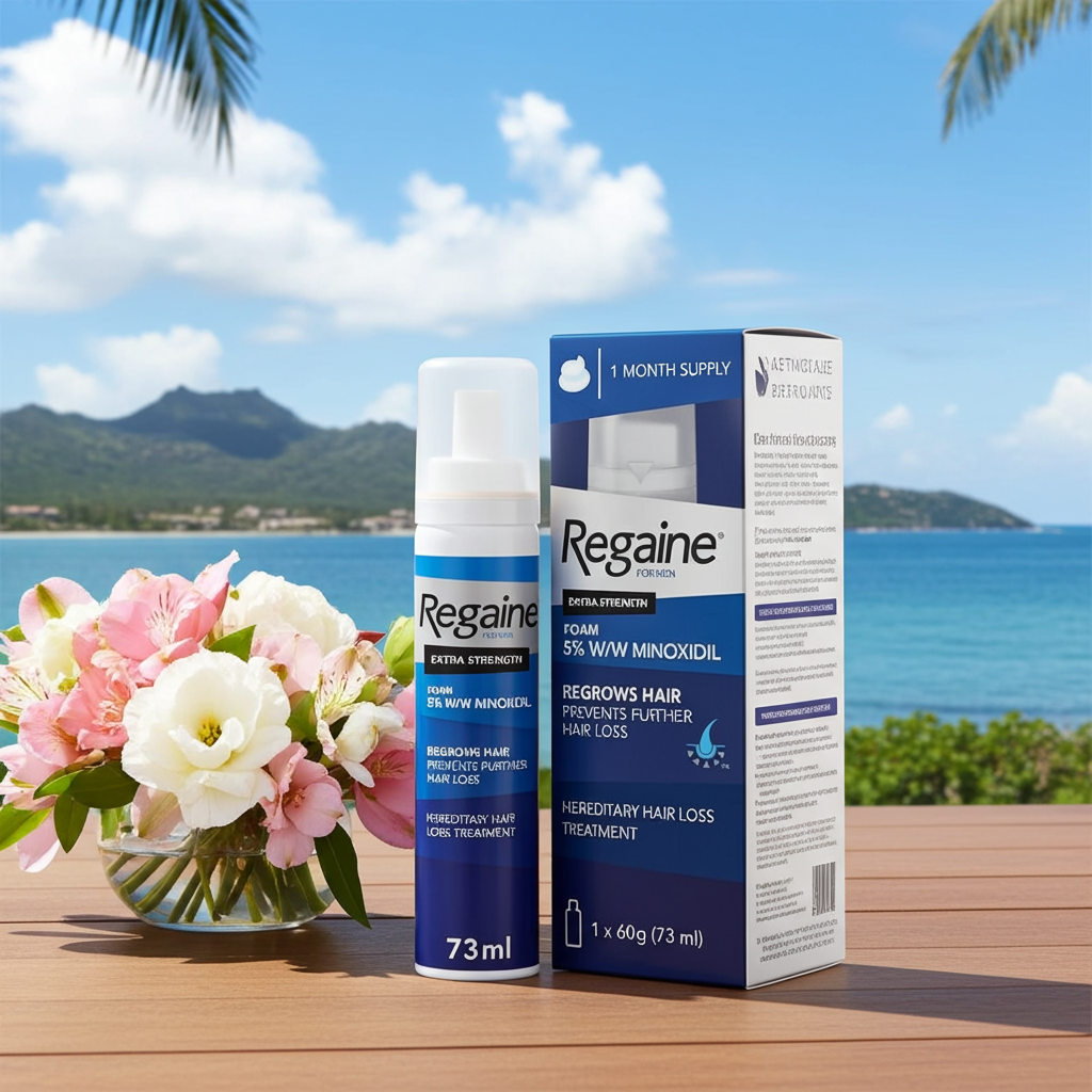 Regaine For Men 5% Extra Strength Topical Hair Regrowth Foam 73ml