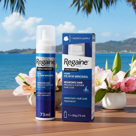 Regaine For Men 5% Extra Strength Topical Hair Regrowth Foam 73ml