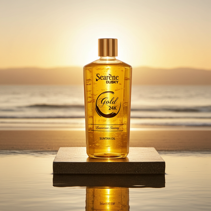 GOLD LUXURIOUS TANNING 275ML + TAN BOOSTER 75ML Searene Dusky