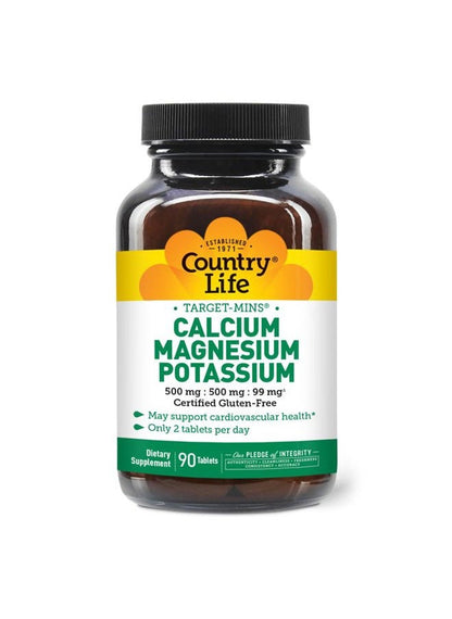 Calcium-Magnesium-Potassium - 90 Tablets