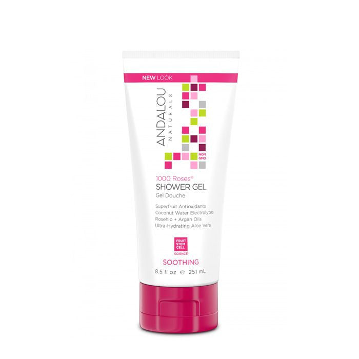 Andalou Naturals 1000 Roses Shower Gel - 251ml Andalou Naturals