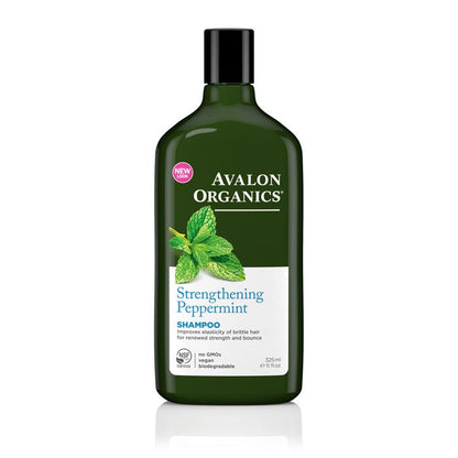 Avalon Organics Strengthening Peppermint Shampoo - 325ml Avalon Organics