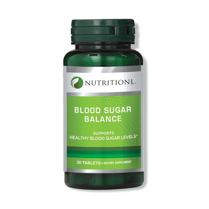 Nutritionl Blood Sugar Balance Tablets 30's Nutritionl