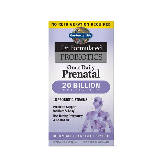 Garden of Life Dr. Formulated Probiotics Once Daily Prenatal - 30 Capsules Garden of Life