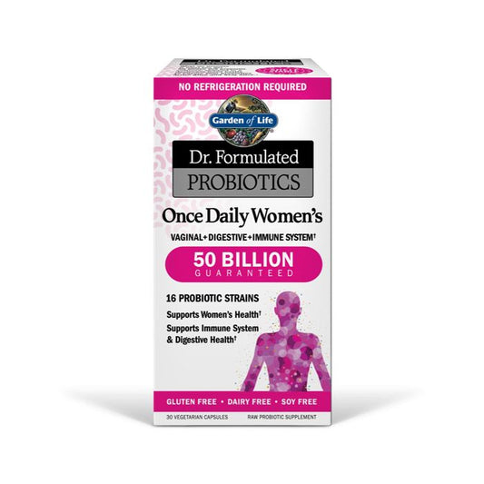 Garden of Life Dr. Formulated Probiotics Once Daily Women 50 Billion - 30 Capsules Garden of Life