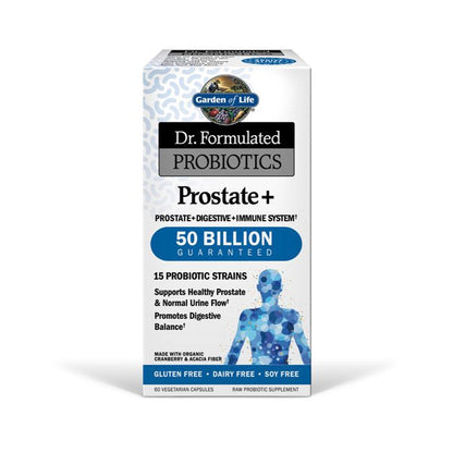 Garden of Life Dr. Formulated Probiotics Prostate+ Cool - 60 Capsules Garden of Life