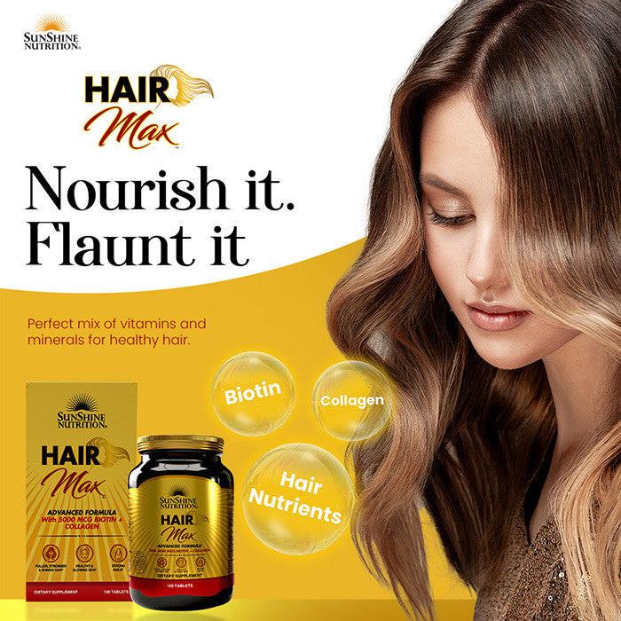Sunshine Sunshine Nutrition Hair Max 100 Tablets - Image 5