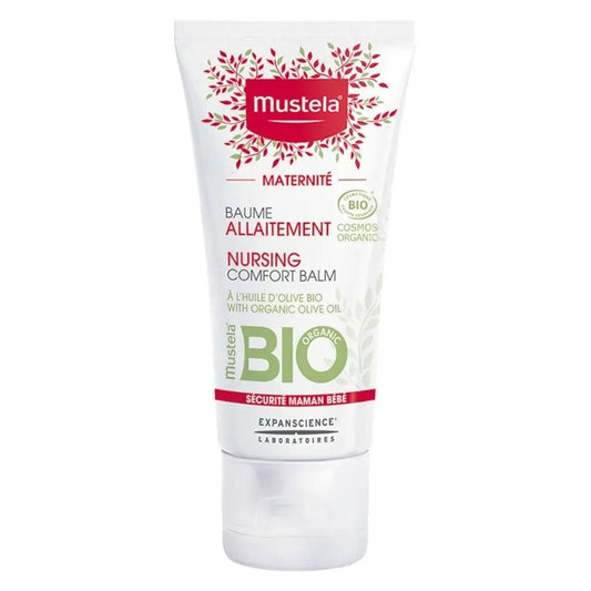 Mustela Nursing Comfort Balm, Soothing Nipple Cream For Mother, Fragrance-Free 30ml Mustela