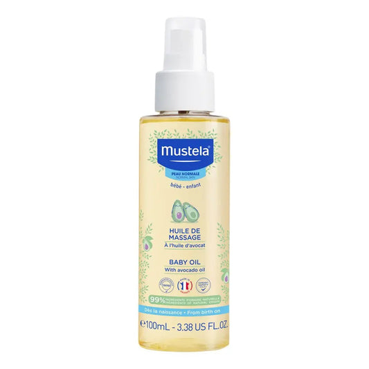 Mustela Baby Massage Oil with Avocado 100 mL Mustela