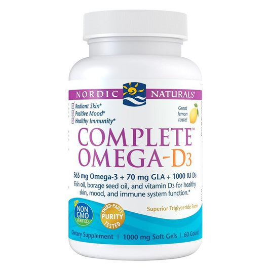 Nordic Naturals Complete Omega D3 Softgels 60's