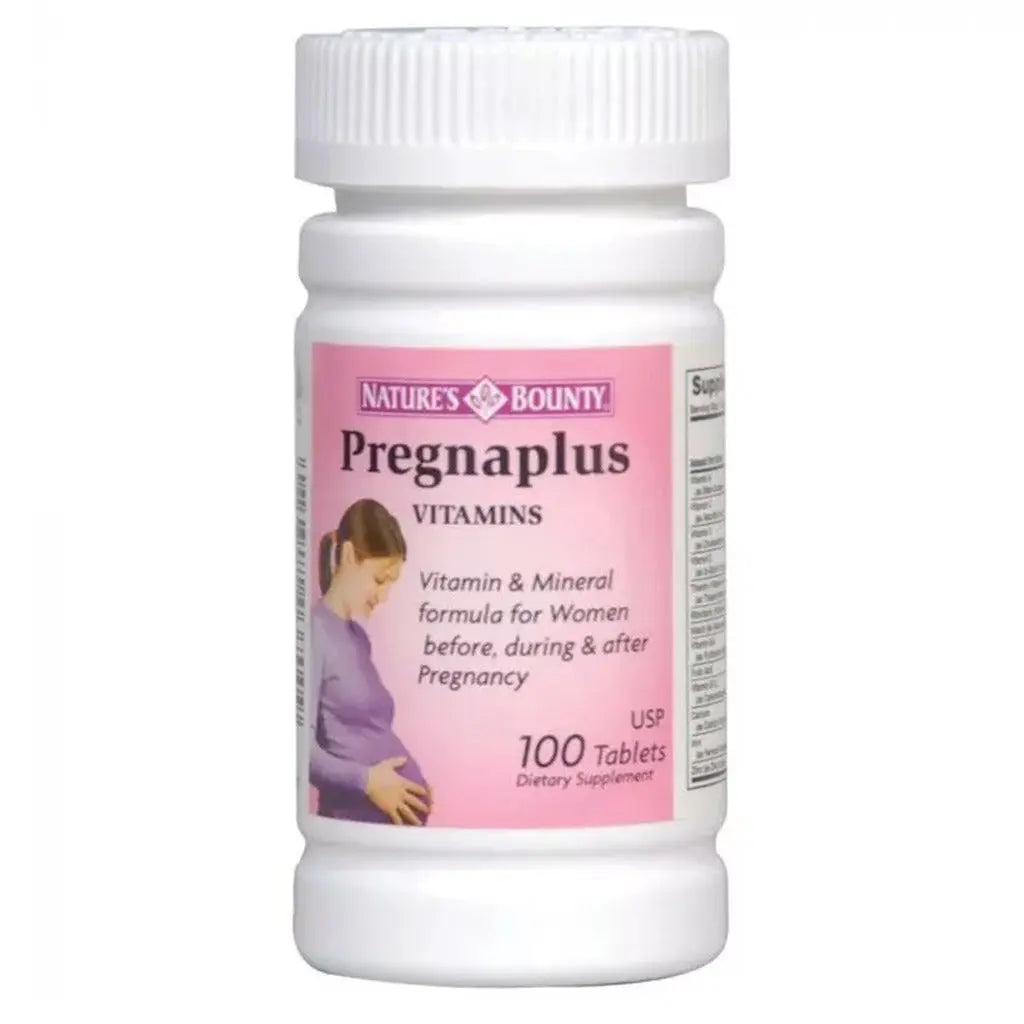 Nature's Bounty Pregnaplus Vitamins Tablets 100's Nature's Bounty