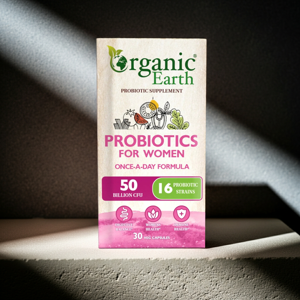 Organic Earth Probiotics For Women Cap 30s