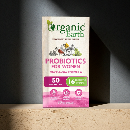 Organic Earth Probiotics For Women Cap 30s