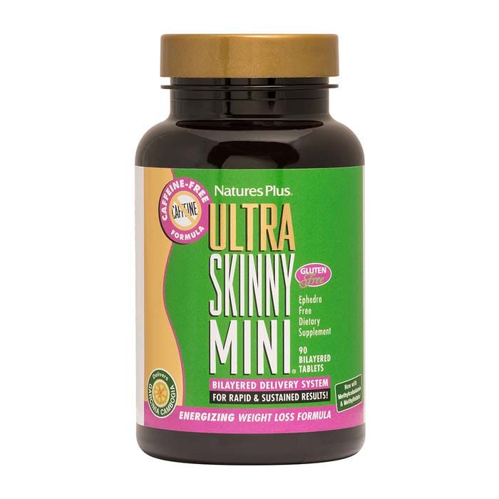 Natures Plus Ultra Skinny Mini Caffeine Free Bilayered - 90 Tablets Natures Plus