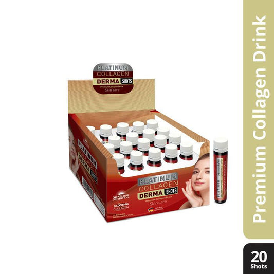 Sunshine Nutrition Platinum Collagen Derma Shots 20's x 25ml