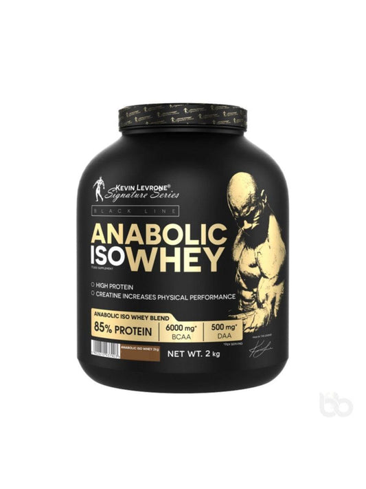 Kevin Levrone, Anabolic ISO Whey Protein, 2Kg, Cookies N Cream, 66 Servings