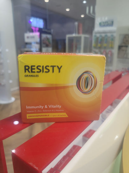 Glow Radiance Resisty Granules Oro dispersible