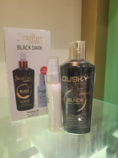Dusky Black Dark Tanning Oil Moisturizing Tanning Oil