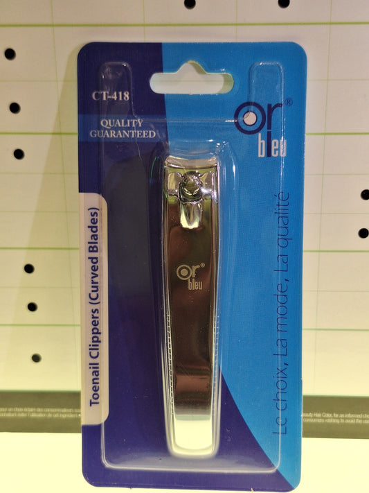 OR Bleu CT-418 TOENAIL CLIPPER CURVED Blades Silver