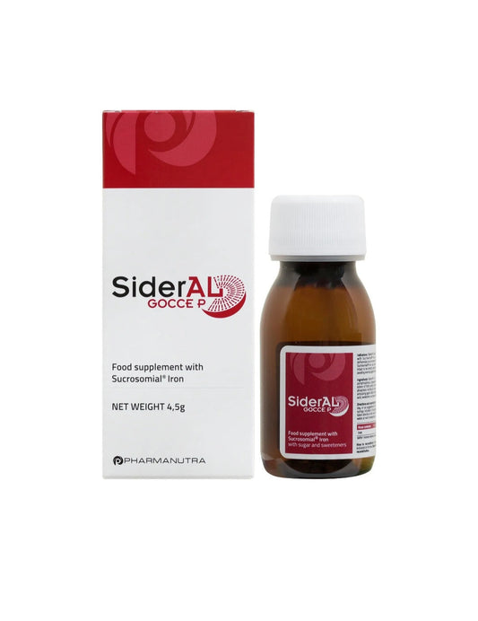 Sideral Gocce Sucrosomial® Iron Drops for Newborns – 30 mL Sideral