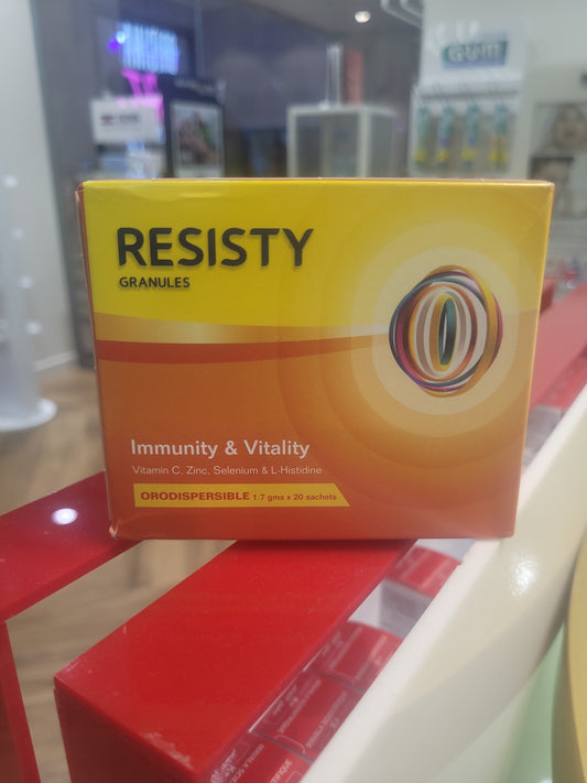 Glow Radiance Resisty Granules Oro dispersible
