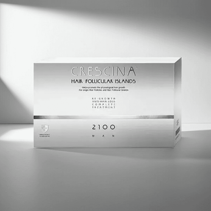 Crescina HFSC Transdermic 2100 Maximum Strength Hair Support Vials for Men (20 Vials)