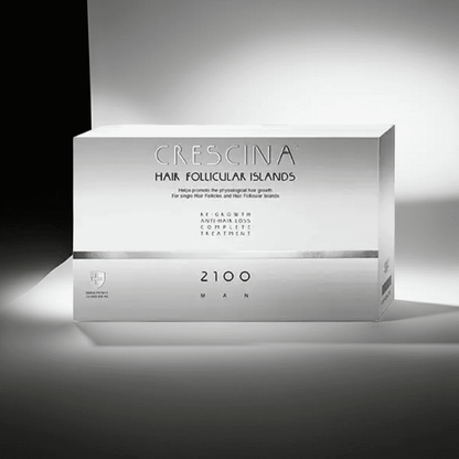 Crescina HFSC Transdermic 2100 Maximum Strength Hair Support Vials for Men (20 Vials)