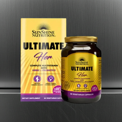SUNSHINE NUTRITION ULTIMATE HER MULTIVITAMIN CAP 90s Sunshine Nutrition